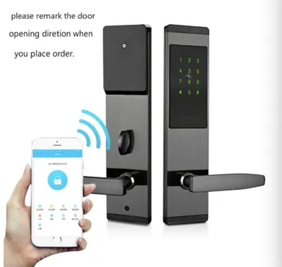 BLE APP Smart Door Lock Hotel Apartment Lock Remote Control