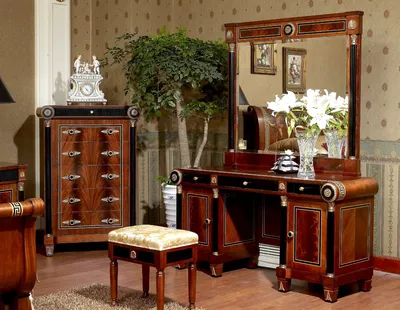 Spanish Classical Royal Luxury Solid Wood Dresser