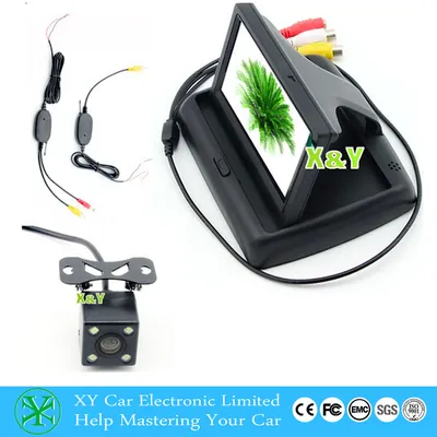 4.3 Inch CCD Auto Wireless Car Reversing Rearview Camera System (XY-6008)