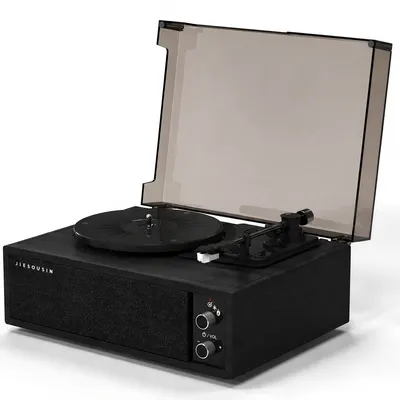 Factory Supply HiFi Stereo Wooden Turntable Record Player Moving Magnet at-3600 Turntable Gramophone with Wireless Dual-Bluetooth
