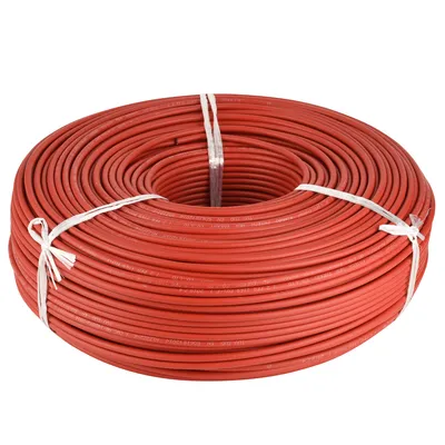 TUV Approval PV1-F 1X4mm2 1000V DC Solar PV Electric Wire Cable