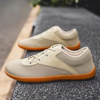 Low MOQ Factory Dtc Stock Wide Toe Box Casual Barefoot Shoes