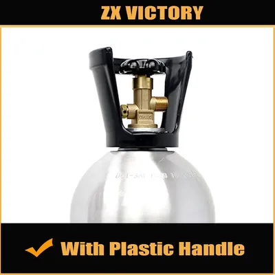1.5lb 2.5lb 5lb 10lb 20lb Versatile DOT-3al Aluminum CO2 Cylinder with 1800psi Rating