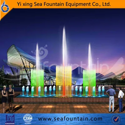 Custom Made Stainless Steel Program Control Fountain