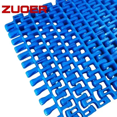 7970 Flush Grid Plastic Side Flexing Conveyor Modular Belt with Hook