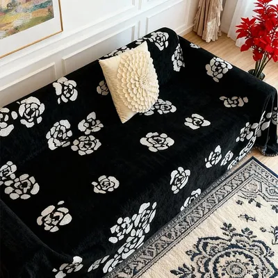 Luxury High-End Furniture Protector Thick Padded Sofa Cover Couch Slipcover