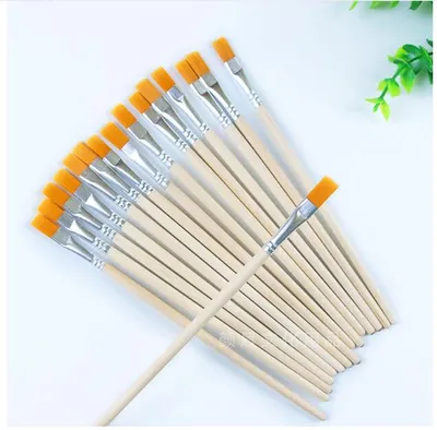Wood Handle Brush Tool for Painting