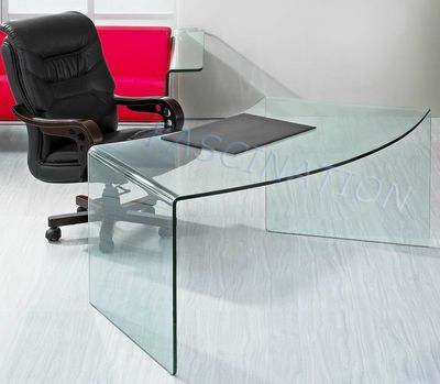 BS-7376 Glass Office Table (X-019)