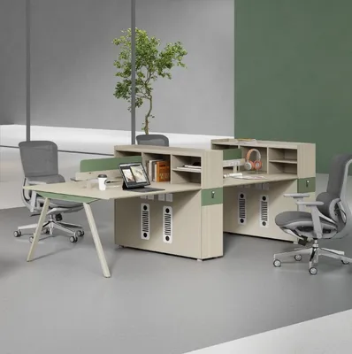 Four-Set Modern Fashion Office Workstation Zy-D30722