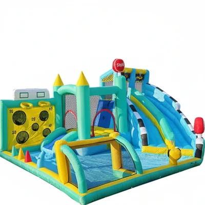 Colorful Inflatable Bouncing Slide for Endless Summer Fun