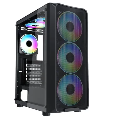 Arc Metal Mesh Gaming Case 360mm Radiator Eatx PC Cabinet Computer Case