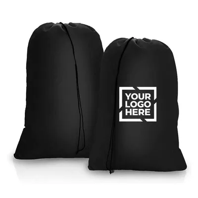 High-Quality Custom Nylon Drawstring Laundry Bag, Multi-Size Clothing Storage, Ideal for Wholesale & Bulk Purchases