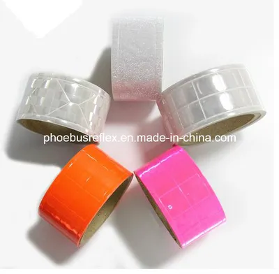5cm Box Pattern Reflective PVC Tape
