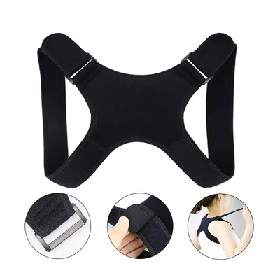 5505# Adjustable Back Posture Corrector Shoulder Back Support Posture Correction Belt for Back