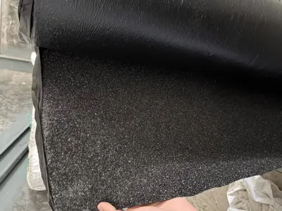 Basalt mesh patching for road cracks repair