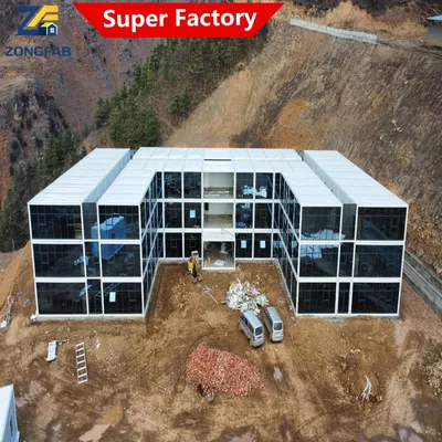 Best Price Modern Modern Commerical Permanant Construction Office Detachable Assembly Prefab Prefabricated Container Building Housing