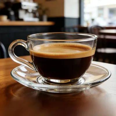 200ml Glass Latte Glass Cup and Saucer Tea Espresso Cups for Wedding