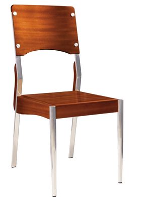 Wood and Metal Dining Chair (CY-17)