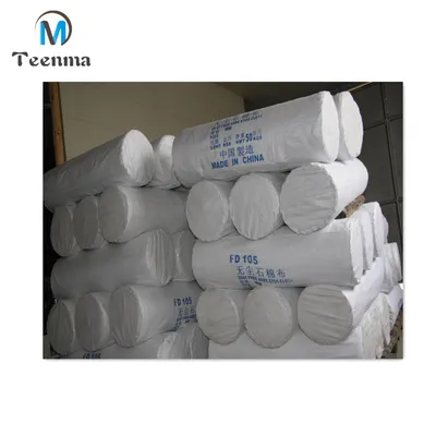 Heat Resistant Inorganic Fiber Cloth Asbestos Cloth for Safety Purposes