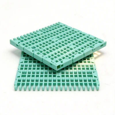 Food Grade Flush Grid Conveyor Belt for Open Top Cans
