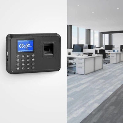 Fingerprint Self-Service Time Attendance with USB Report Export