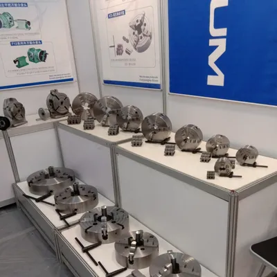 CNC Lathe Three Jaw Self-Centering Manual Scroll Chuck K1180