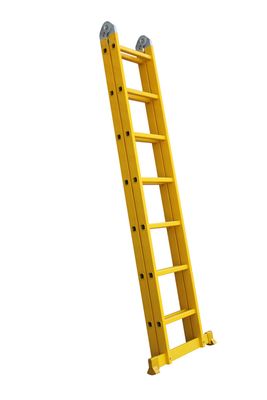 Power Engineering 5.0m 2X9 Step Fiberglass Multipurpose Ladder