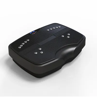 Mini Vibration Plate Fat-Burning Body-Shaping Machine-ABS Material 1-99 Speed Levels 120kg Max Load Eco-Friendly Safe for Home