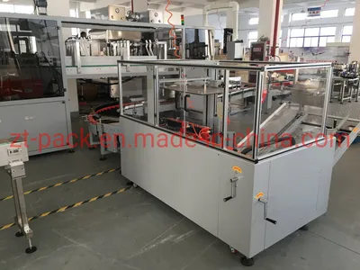 Factory Supply Automatic Motorized Case Erecting Erector Machine