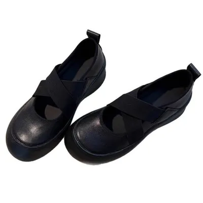 Factory Stock Fashion Women Casual Low Heel Flat Mary Jane Shoes