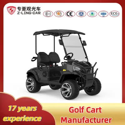 Zlingcar Eco-Friendly 2-Seat Golf Cart for Europe Standards for Sale