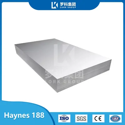 Lork Udimet 188/AMS 5608 Cobalt Alloy Sheet Haynes 188 Alloy Plate