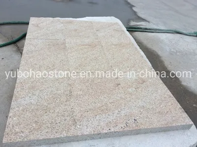 Rusty Yellow Granite/Flamed Granite Tiles for Wall/Floor
