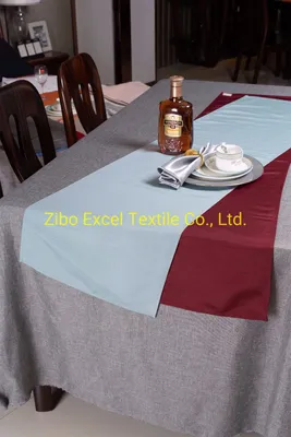 Polyester Jacquard Dyed Tablecloth