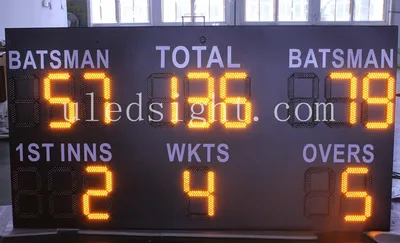 Outdoor Cricket Scoreboard Wireless LED Digital Score Board