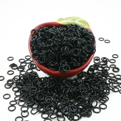 All Size Rubber O-Ring Black Colored EPDM Silicone Seal Ring Small FKM Oring