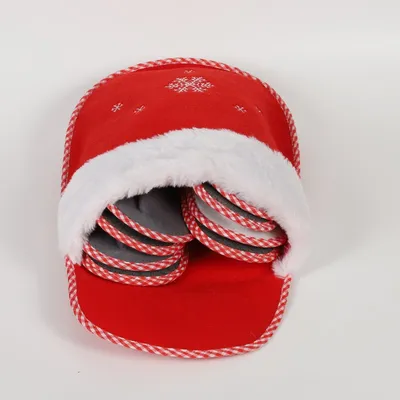 Felt Fabric 4pairs Family Member Slipper Set