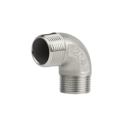 Stainless Steel Threaded Pipe Elbow Male Female Elbow
