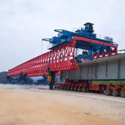 Highway and Railway Segmented Assembly Construction Beam Construction Bridge Erection Machine Launching Gantry