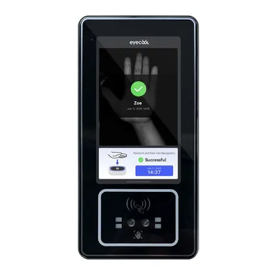 Secure Access Ecx168 Palm Identity Verification Device Palmprint Vein Access Control