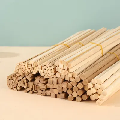 Customizable Carbonized Bamboo Strips for Food Use - Various Sizes Available