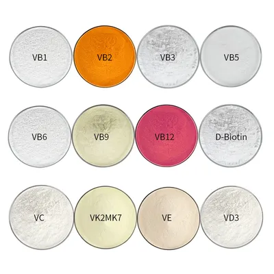 OEM Manufacturer Clearance Sale Bulk D3 D C B B1 B2 B3 B6 B12 a E K2 Biotin K H Vitamin Powder