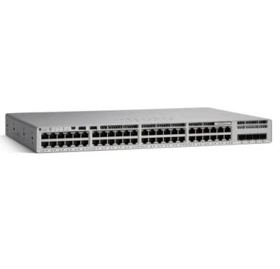 Good Price C9200-48t-E 48 Port Gigabit Ethernet SFP+ Uplinks Enterprise Data Switch
