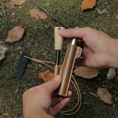 Versatile Camping Flint Set for Quick and Easy Fire Making