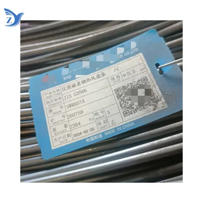 5.5mm SAE1006 SAE1010 SAE1008b Carbon Steel Wire Rod in Coils