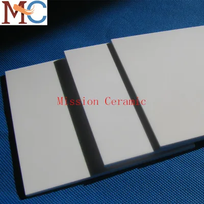 High Hardness 95% 99.7% Al2O3 Ceramic Plate