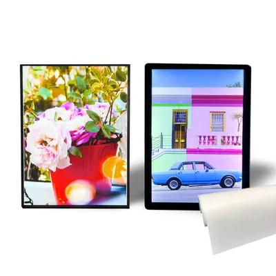Eco-Solvent Printing Matt Light Box Flash Advertising Display Front Printing Backlit Pet Film