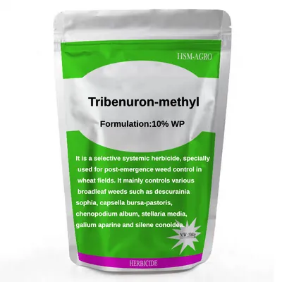 Weed Killer Tribenuron-Methyl 10% Wp CAS 101200-48-0 Used in Bedstraw Flixweed Chickweed