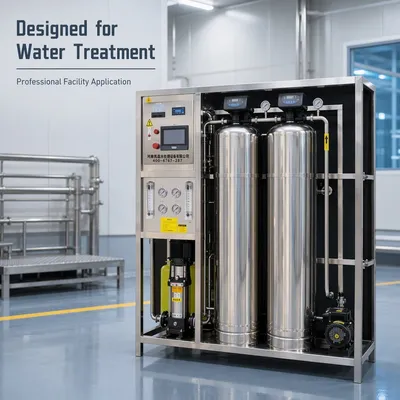 Reverse Osmosis Water Filter System for Bagged Water Factories with CE and RoHS Certification Stainless Steel Equipment