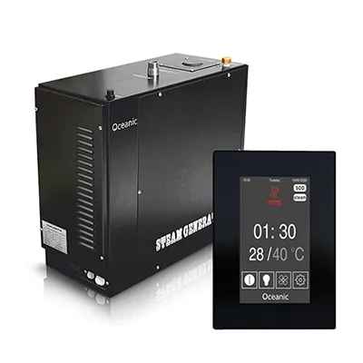 Steam Generator for Wet Steam Room 4.5kw/200-240V with Touch Control Display